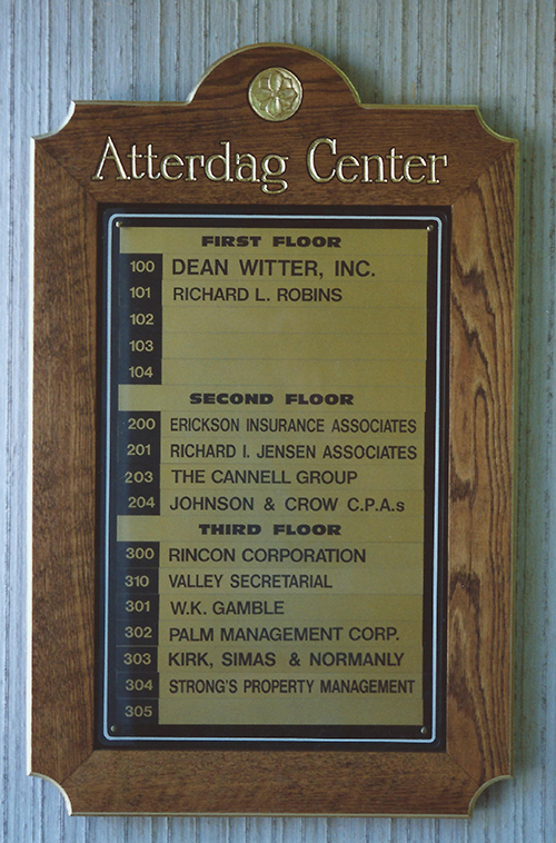 Interior Signs